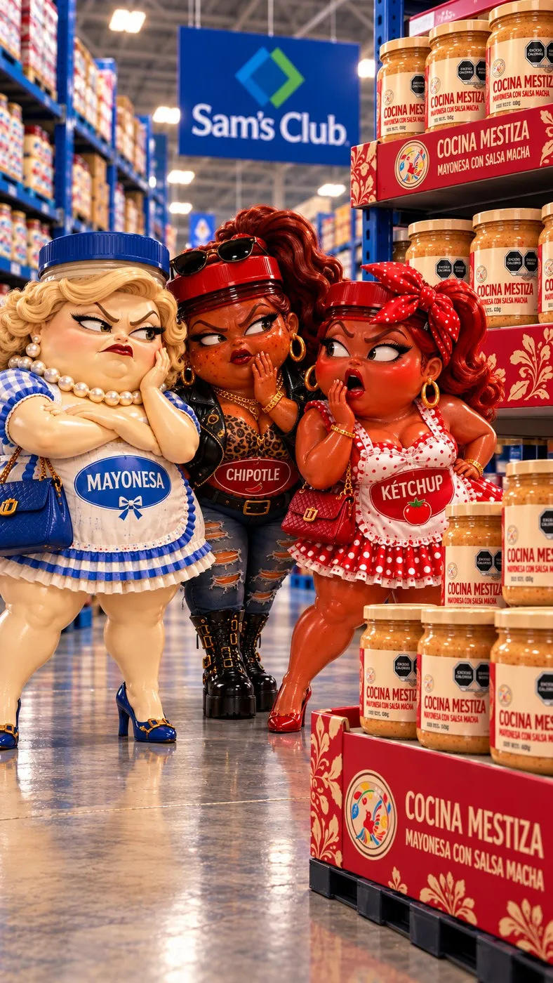 Doña Mayo, La Chipotuda y La Kétchup miran con celos
